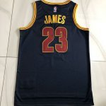 Maillot de Basket #23 James Cleveland Cavaliers authentique Marine